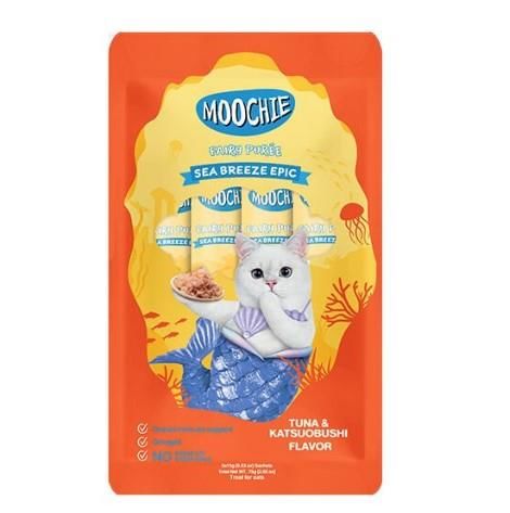 Moochie Sıvı Kedi Ödülü Ton-Katsuobushi 5x15 Gr