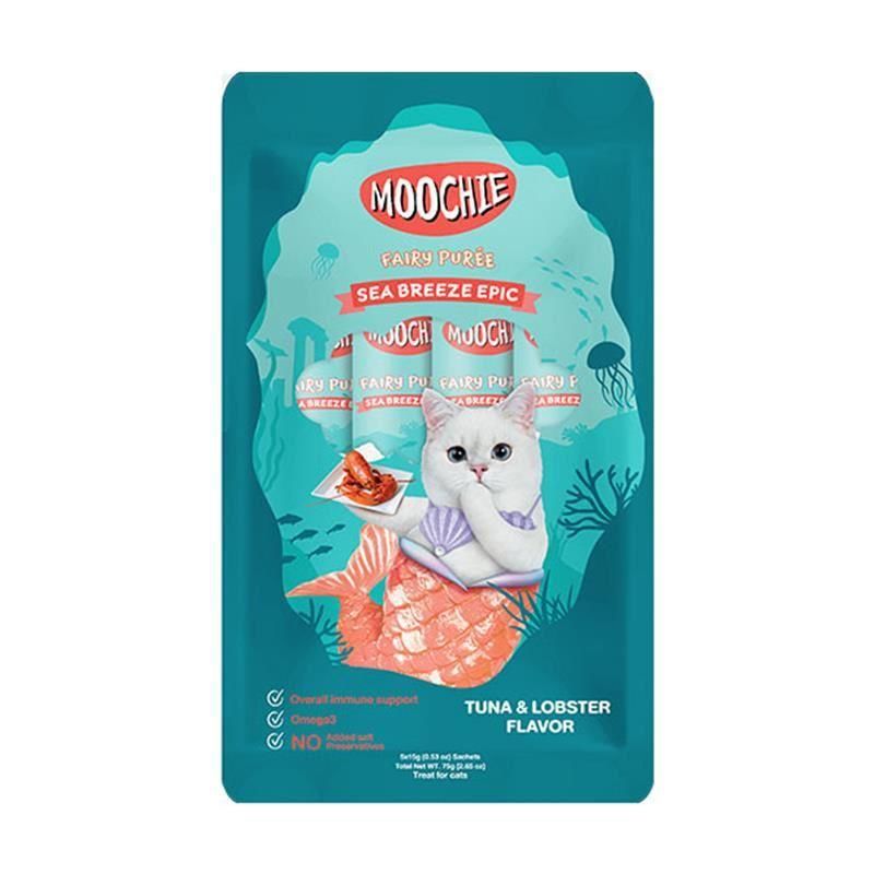 Moochie Sıvı Kedi Ödülü Ton-İstakoz 5x15 Gr