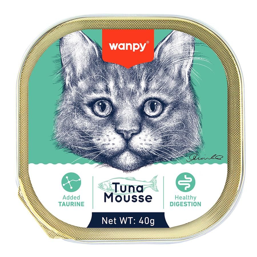 Wanpy Ton Balıklı Alutray Kedi Yaş Maması 40 Gr