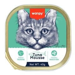 Wanpy Ton Balıklı Alutray Kedi Yaş Maması 40 Gr