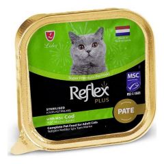 Reflex Plus Pate Morina Balıklı Kısırlaştırılmış Kedi Konservesi 85 Gr