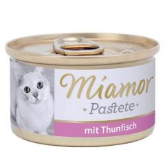 Miamor Pastete Ton Balıklı Yetişkin Konserve Kedi Maması 85 Gr