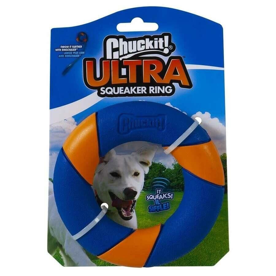 Chuckit! Ultra Squeaker Sesli Köpek Oyun Halkası