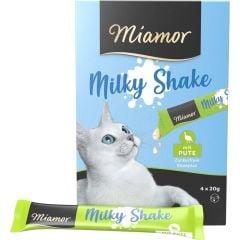 Miamor Milky Shake Hindili Sıvı Kedi Ödül Maması 20 Gr (4'lü)