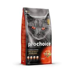 Pro Choice 33 Somonlu ve Karidesli Kısırlaştırılmış Kedi Maması 2kg