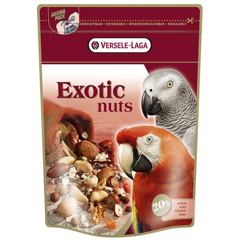 Versele Laga Exotic Nuts Papağanlar için Kuruyemiş Karışımı 750 Gr