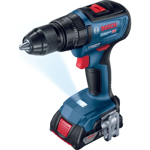 Bosch GSB 18V-50 Akülü Darbeli Vidalama Makinesi 2x5.0Ah