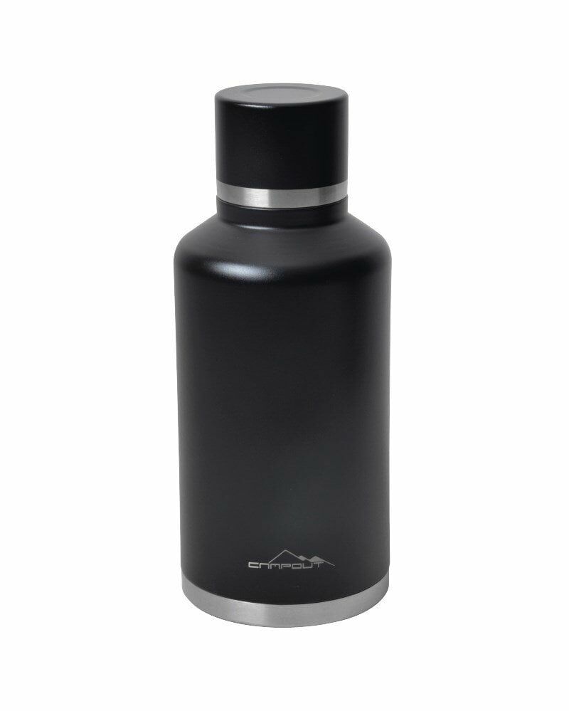 NURGAZ Campout Çift Katmanlı Termos Siyah 2000 ml (NG 165)
