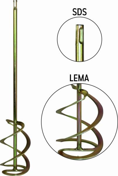 Eratool Boya Harç Karıştırıcı SDS 100x450 Lema ERA55992