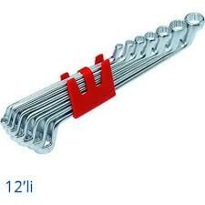 İzeltaş- Yıldız İki Ağız Anahtar Takımı 12 Parça