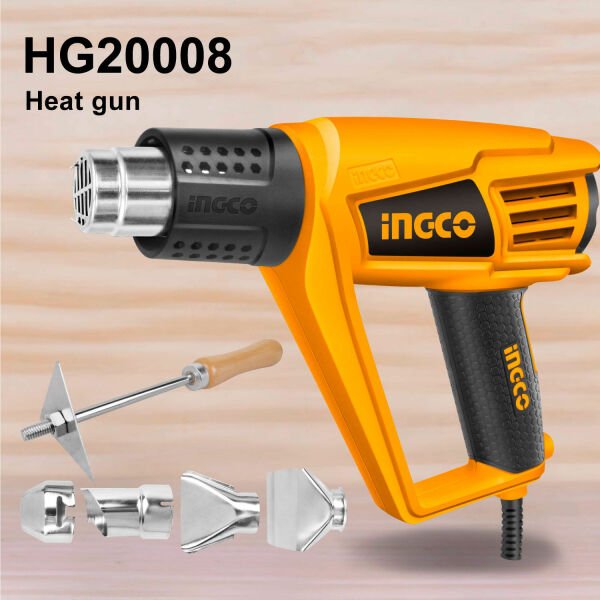Ingco HG200028 Elektrikli Sıcak Hava Tabancası 2000W