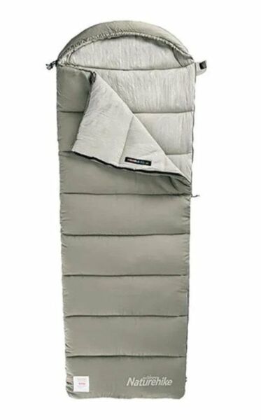 NATUREHIKE M400 Pongee Pamuklu Uyku Tulumu -18 Derece (Yeşil-Sağ)