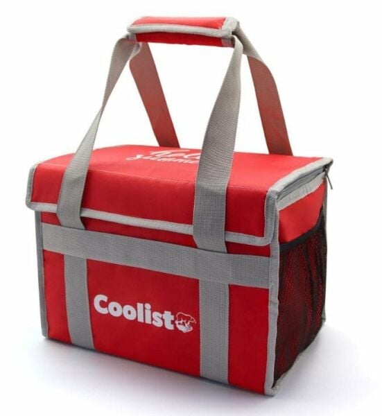 COOLIST CL36 Katlanır Termos Çanta 36 Litre (Kırmızı)