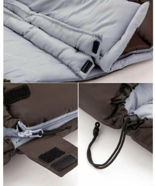 NATUREHIKE U250 Uyku Tulumu -10 Derece (Kahverengi-Sol)