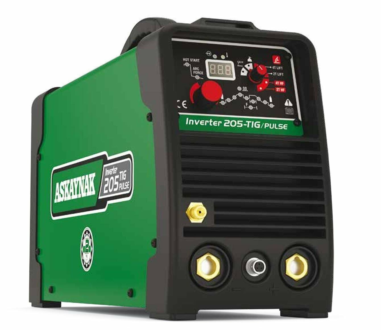 ASKAYNAK 205TP Pulse Tig Argon Kaynak Makinası 200 Amper 220 Volt