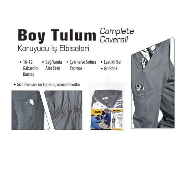 SGS 703 Boy Tulum Gri XL Beden