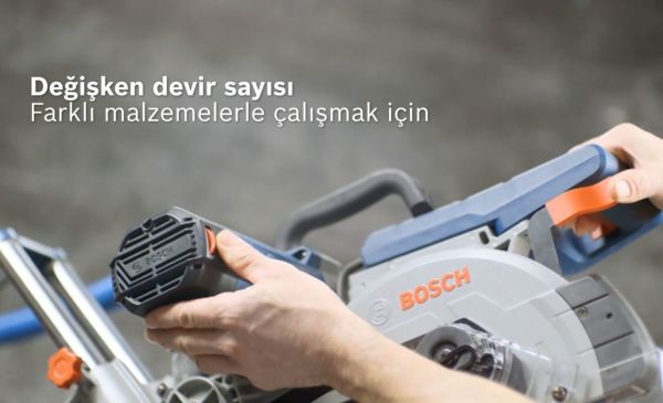 BOSCH GCM 12 SDE Kızaklı Gönye Kesme Makinası