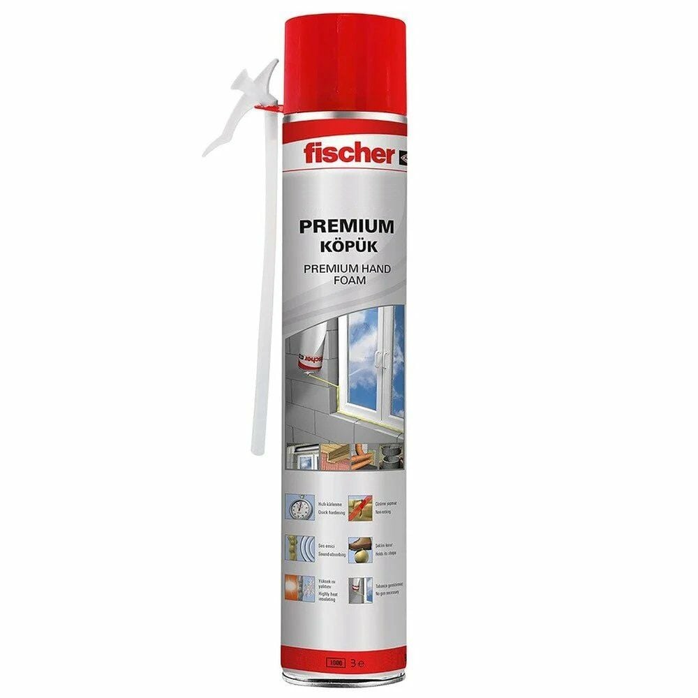 FISCHER PU 1/600 B3 Poliüretan Köpük 600 ml