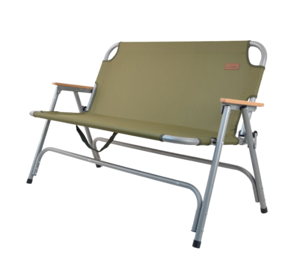 NURGAZ Çift Kişilik Katlanır Kamp Sandalyesi (NG C135 Yeşil)