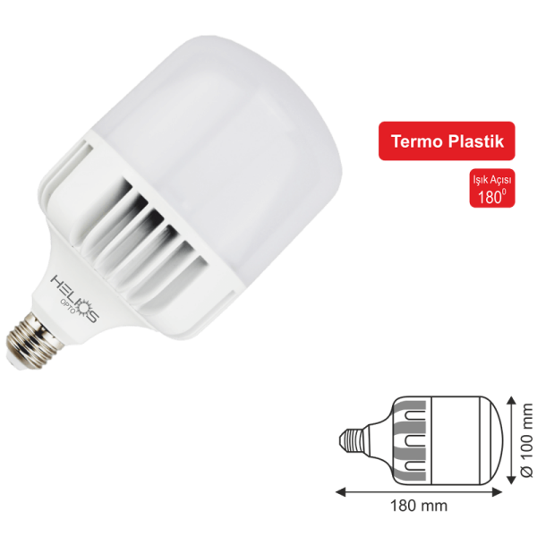 30W 6500K Beyaz Led Ampul 2400 Lümen E27 Duy