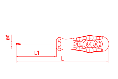 İZELTAŞ Delikli Torx Uçlu Tornavida TR15 (4776 18 0015)