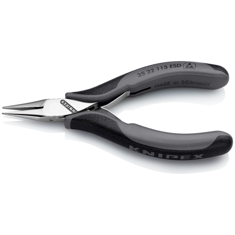 KNIPEX Elektronikçi Kargaburun 115 mm (3522115ESD)