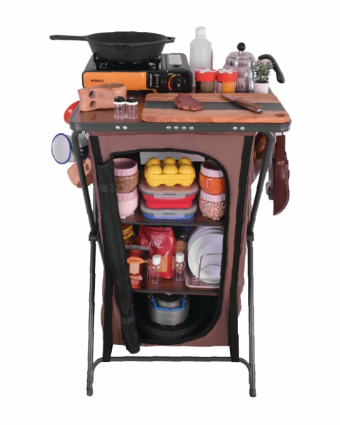 NURGAZ Campout Tek Kapılı Kamp Mutfağı (NG C155)