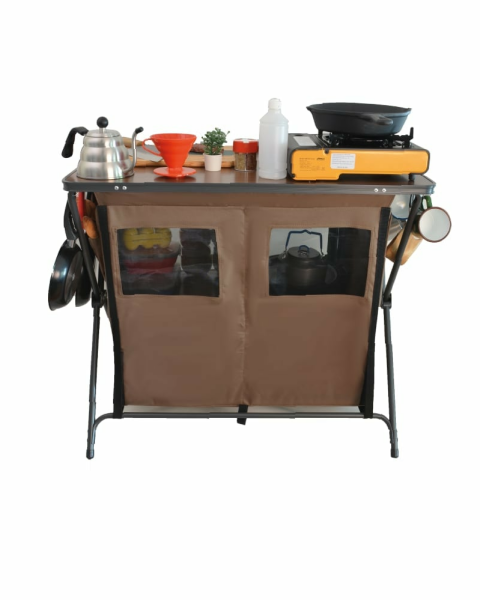 NURGAZ Campout Çift Kapılı Kamp Mutfağı (NG C156)