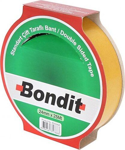 Bondit BND2425 Çift Taraflı Köpük Bant 24mm 25mt