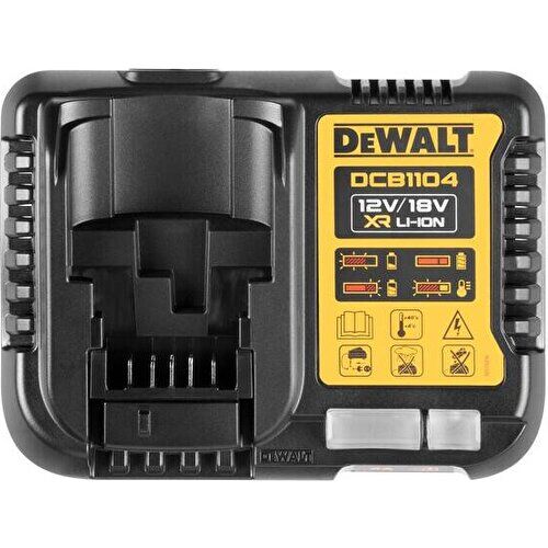 Dewalt DCB1104 12V-18V Li-ion Akü Şarj Cihazı