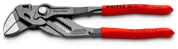KNIPEX Düz Ağızlı Rekor Fort Pense Buton Ayarlı 180 mm (8601180)