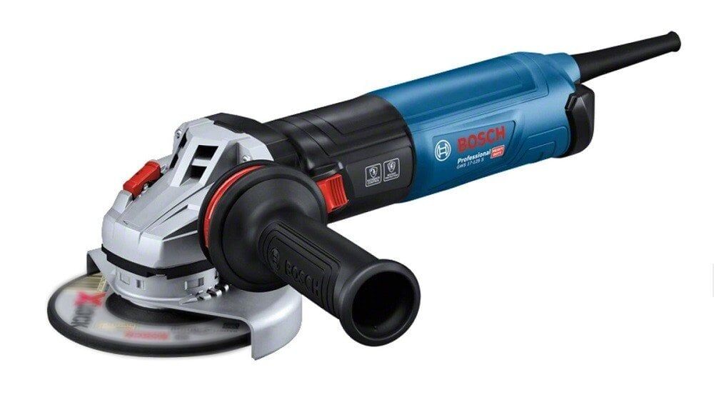 BOSCH GWS 17-125 S Avuç Taşlama 1700 Watt Devir Ayarlı (İnce Gövdeli)