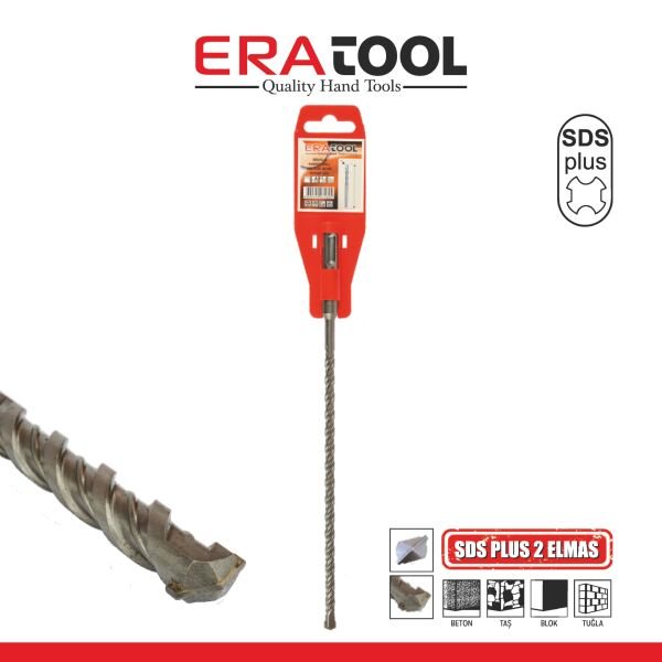 Eratool Sds Plus Matkap Ucu 2 Elmas 10X260 ERA55069