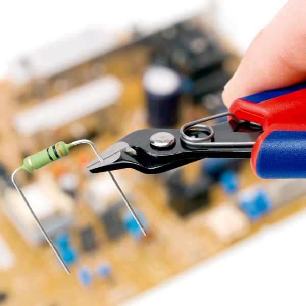 KNIPEX Elektronikçi Devre Yan Keski 125 mm (7861125)