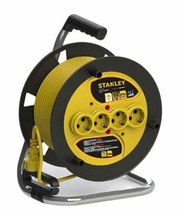 STANLEY ST-E-2515 Makaralı Ara Kablo 3x1.5 mm 25 Metre