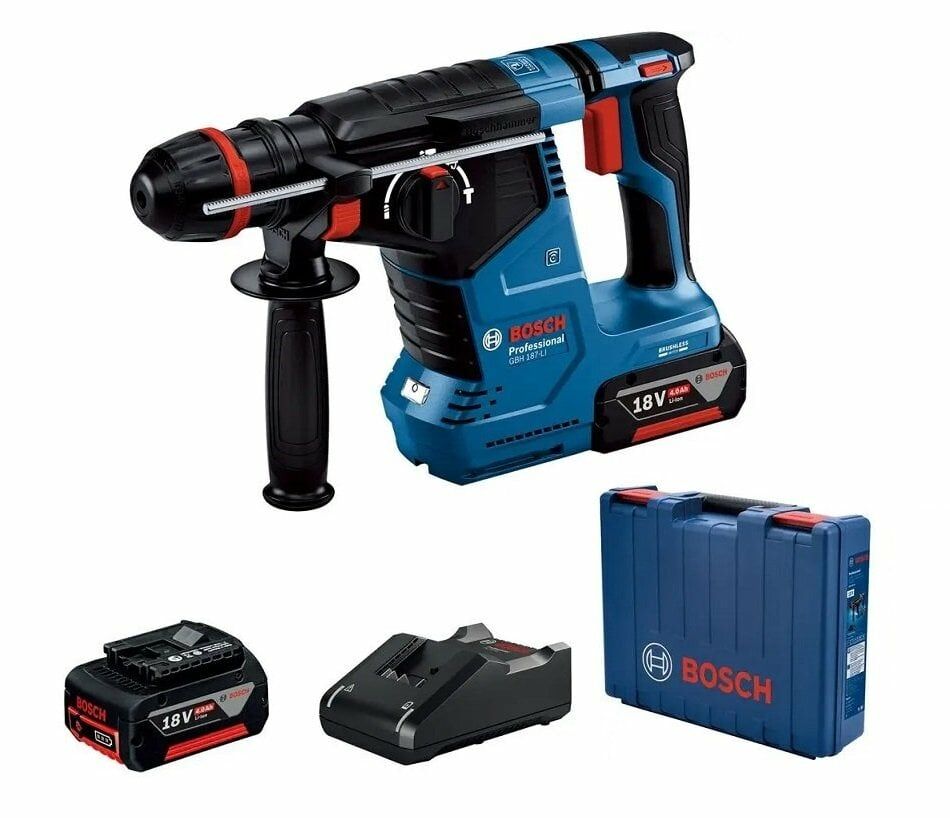 BOSCH GBH 187 LI ONE Akülü Kırıcı Delici 18 Volt Çift Akülü