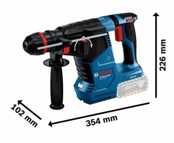 BOSCH GBH 187 LI ONE Akülü Kırıcı Delici 18 Volt Çift Akülü