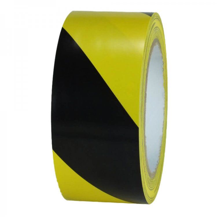 Yer İşaretleme Bandı 50mmX30metre Sarı-Siyah