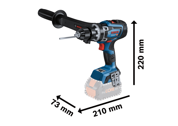 BOSCH GSB 18V-150 C Kömürsüz Şarjlı Darbeli Matkap 18 Volt (Akü ve Şarj Aleti Hariç)