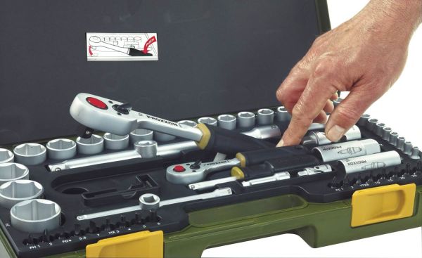 PROXXON Lokma Takımı 65 Parça 1/2'' - 1/4'' (23286)