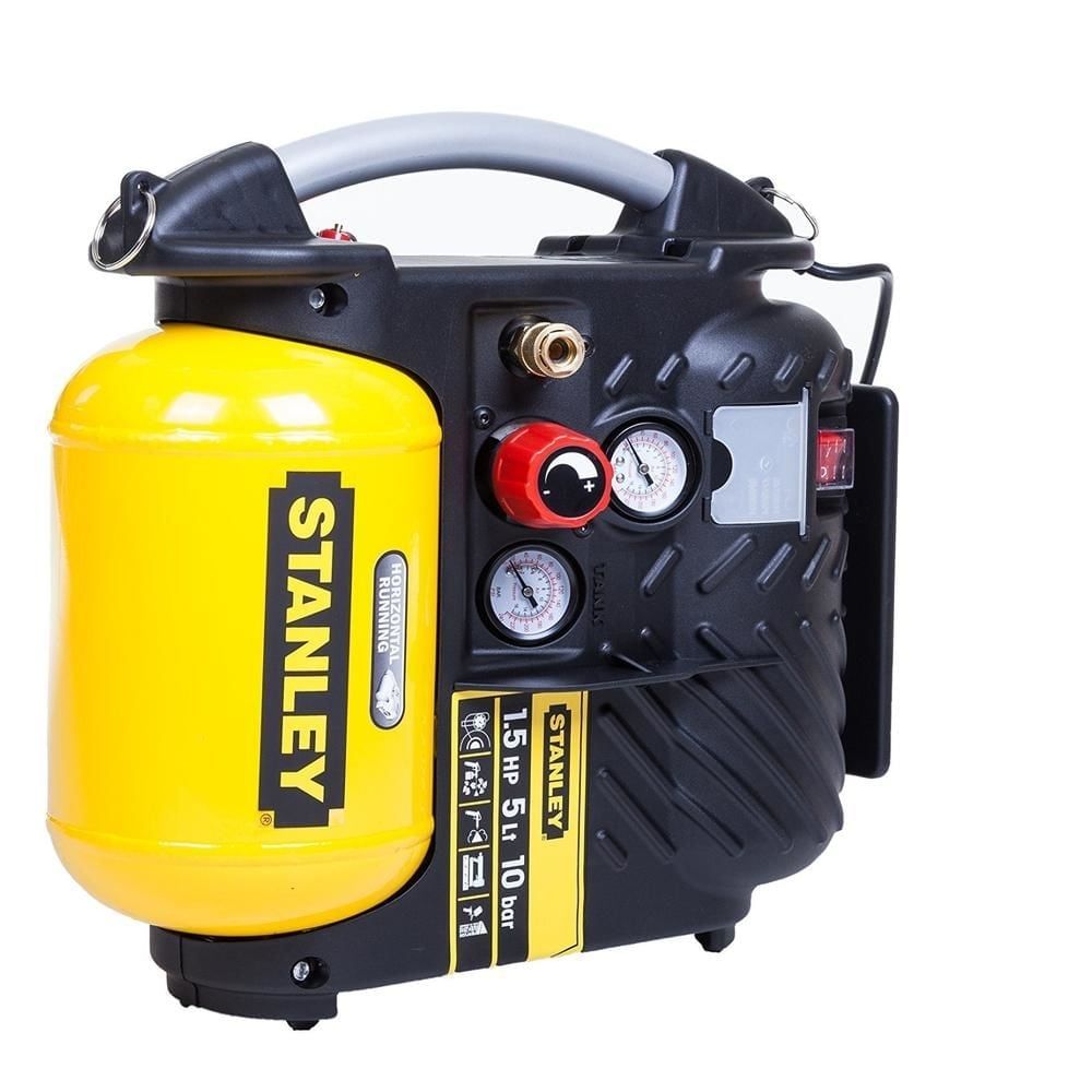 STANLEY DN 200/10/5 Airbos Sessiz Hava Kompresörü 6 Litre