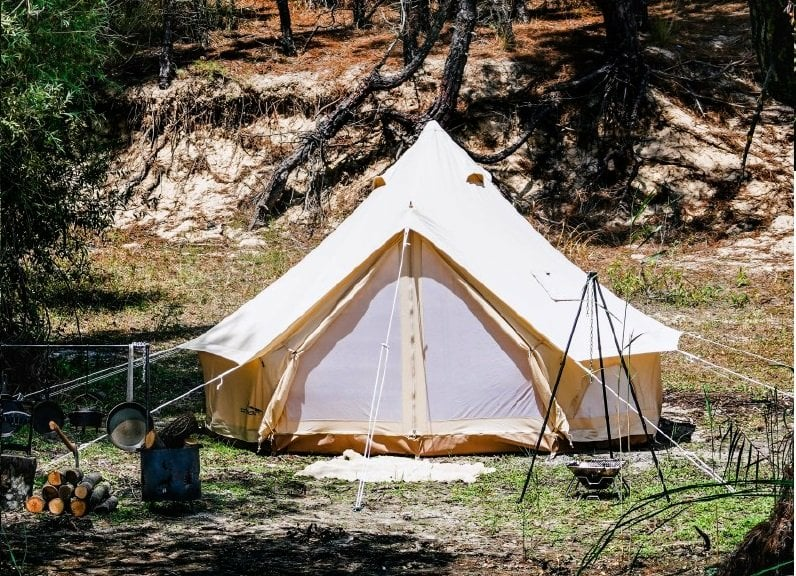 NURGAZ Campout 4 Metre Kanvas Çadır (NG CBKC-4)