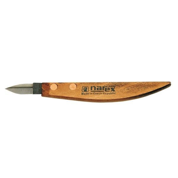 NAREX 822540 Profi Bükülmüş Ahşap Yontma Bıçağı 40x12 mm
