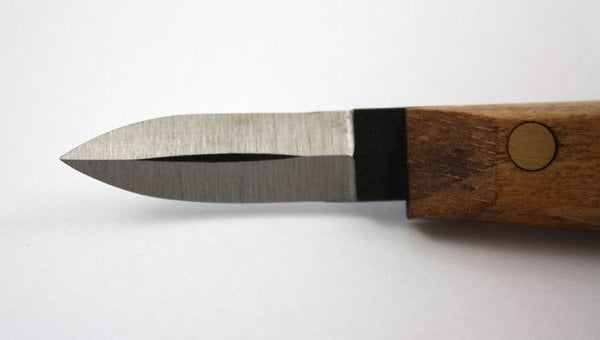 NAREX 822540 Profi Bükülmüş Ahşap Yontma Bıçağı 40x12 mm