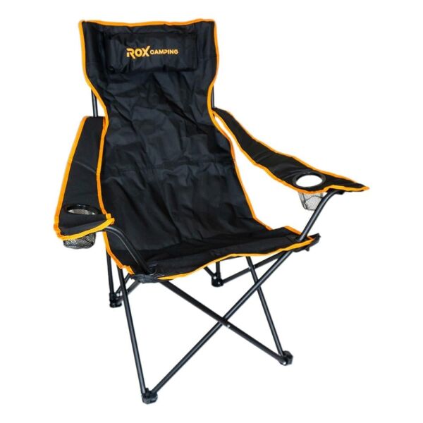 ROX Camping Siyah Katlanır Kamp Sandalyesi (153CAMP0315)