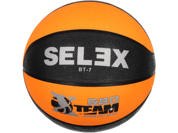 SELEX BT-7 Neon Basketbol Topu (Turuncu-Siyah)