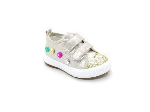 Kız Çocuk Simli Spor Ayakkabı K.1200 (26-30 Numara Aralığı)