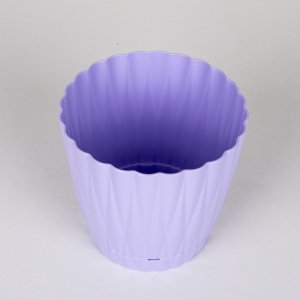 Veramaya Plastik İstiridye Saksı No:1 Lila 0,9 Litre 12x11 Cm