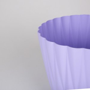 Veramaya Plastik İstiridye Saksı No:4 Lila 5,5 Litre 22x20 Cm