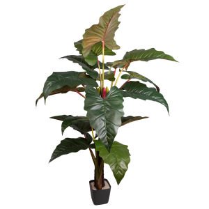 Yapay Alocasia - Fil Kulağı Ağacı 16 Yaprak 230 Cm.